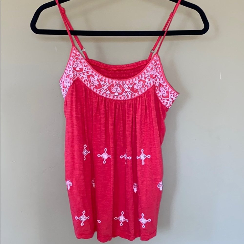 Lucky Brand Red Tank Top